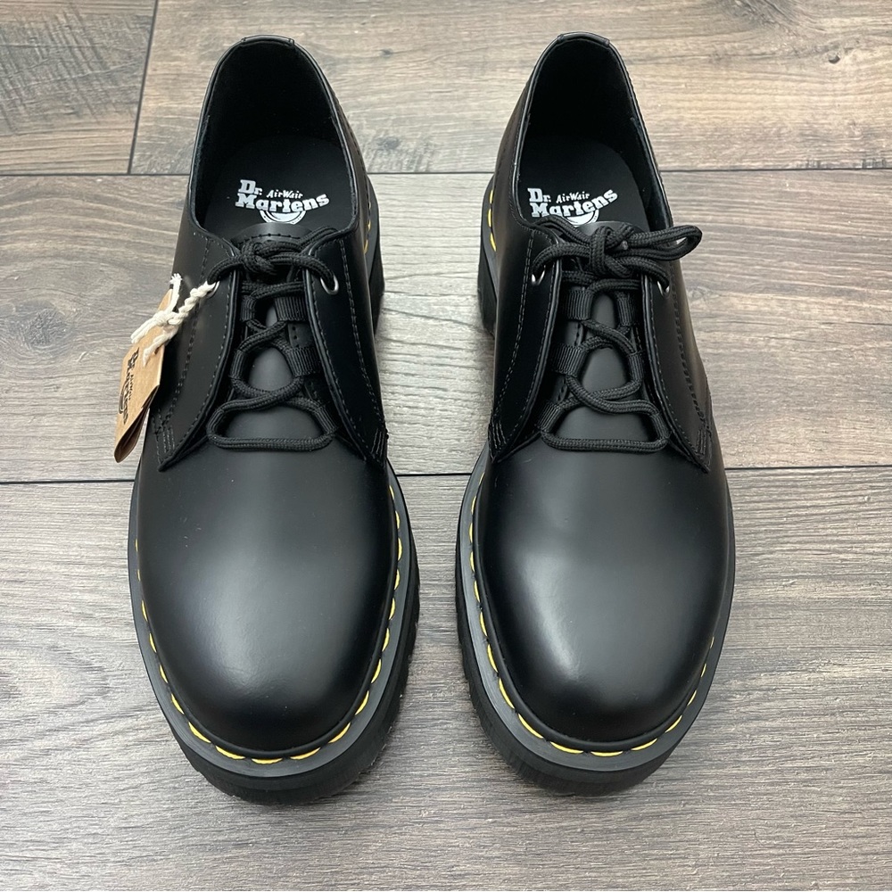 Dr. Martens Jarrick Lo Platform Oxford Leather Shoes